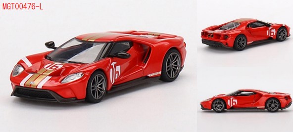 MINI GT 1/64 フォード GT アラン・マン ヘリテージエディション(左ハンドル) 