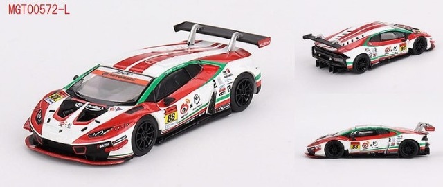 MINI GT 1/64 ランボルギーニ ウラカン GT3 EVO #88 JLOC 2022 Super GT Series(左ハンドル) 日本限定