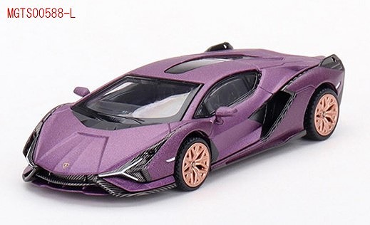 MINI GT 1/64 ランボルギーニ シアン FKP 37 SE30 Matte Viola (左ハンドル) 香港限定 