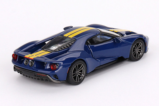 MINI GT 1/64 フォード GT スノコブルー(左ハンドル)