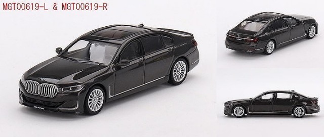 MINI GT 1/64 BMW アルピナ B7 xDrive デュラビットグレーメタリック (左ハンドル)