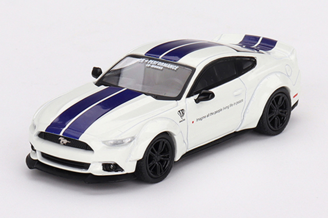 MINI GT 1/64 LB★WORKS フォード マスタング ホワイト(左ハンドル)