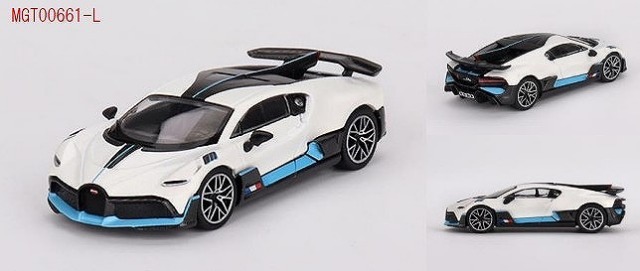 1/64 Bugattiブガッティ ディーヴォ ホワイト MINI GT 1/64 ブガッティ ディーヴォ ホワイト(左ハンドル)