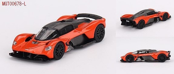 MINI GT 1/64 アストンマーチン ヴァルキリー マキシマムオレンジ