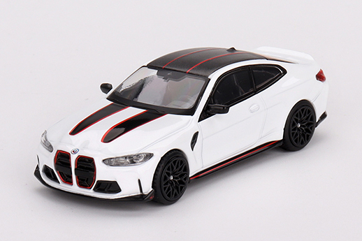 MINI GT 1/64 BMW M4 CSL アルピンホワイト(左ハンドル)