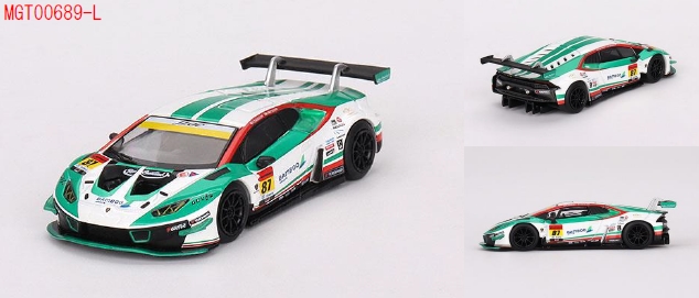 MINI GT 1/64 ランボルギーニ ウラカン GT3 EVO SUPER GTシリーズ 2023 #87  Bamboo Airways Lamborghini GT3  JLOC(左ハンドル) 日本限定