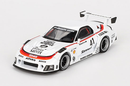 MINI GT 1/64 マツダ RX-7 LB-Super Silhouette  #41 Numero Reserve(右ハンドル)