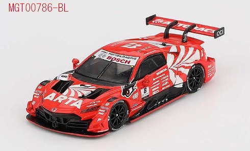 MINI GT 1/64 Honda NSX-GT Type S GT500 SUPER GTシリーズ 2023　#8 ARTA MUGEN NSX-GT ARTA 日本限定