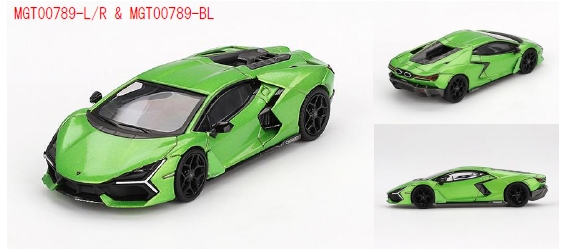 MINI GT 1/64 ランボルギーニ レヴエルト ヴェルデセルヴァンス(左ハンドル)