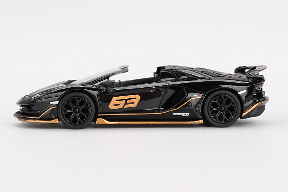 MINI GT 1/64 ランボルギーニ アヴェンタドール SVJ 63 ロードスター