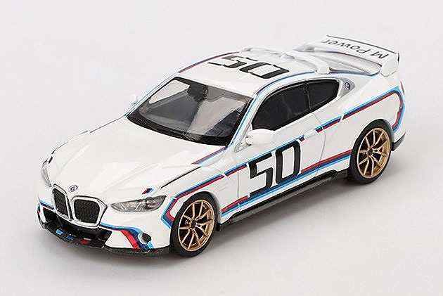 MINI GT 1/64 BMW 3.0 CSL ホワイト(左ハンドル)