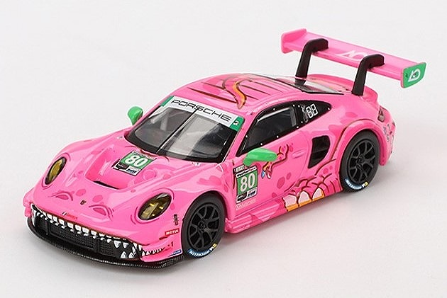 MINI GT 1/64 ポルシェ 911 GT3 R IMSA バージニア Roxy 2023#80 AO Racing