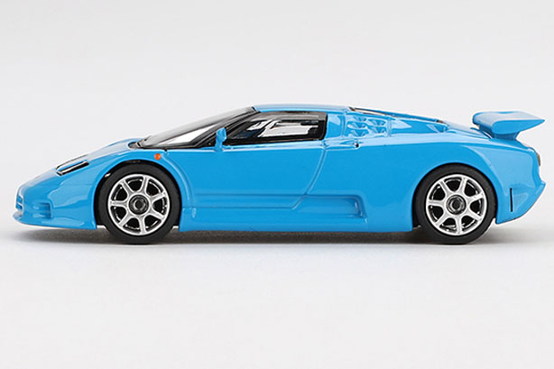 MINI GT 1/64 ブガッティ EB110 スーパースポーツ ブルー