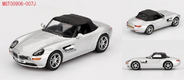 MINI GT 1/64 BMW Z8 「ワールド・イズ・ノット・イナフ」(2000)日本限定パッケージ