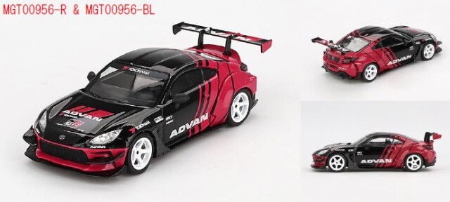 MINI GT 1/64 Toyota GR86 HKS Type R ADVAN 東京オートサロン 2022(右ハンドル)