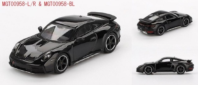 MINI GT 1/64 ポルシェ 911 ダカール ブラック(左ハンドル)