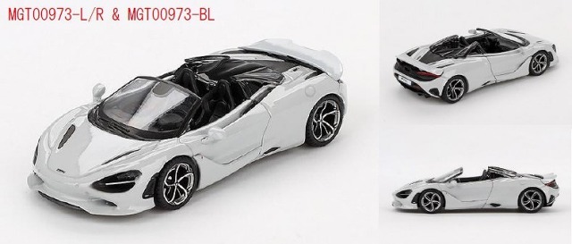 MINI GT 1/64 マクラーレン 750S スパイダーシーラスグレー(右ハンドル)