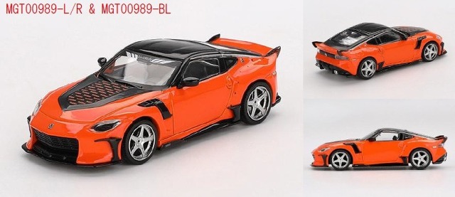 MINI GT 1/64 Nissan Z Veilside FFZ400 オレンジ(右ハンドル)
