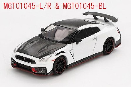 MINI GT 1/64 Nissan GT-R Nismo 2024 ブリリアントホワイトパール (右ハンドル)