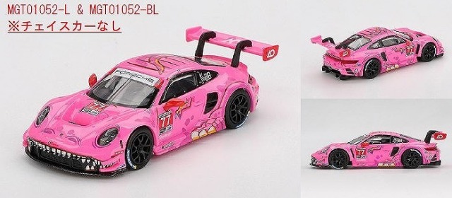 MINI GT 1/64 ポルシェ 911 GT3 R IMSA ロードアメリカ 2024 #77 AO Racing