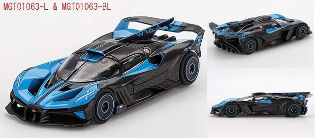 MINI GT 1/64 ブガッティ ボライド プレゼンテーション(左ハンドル)