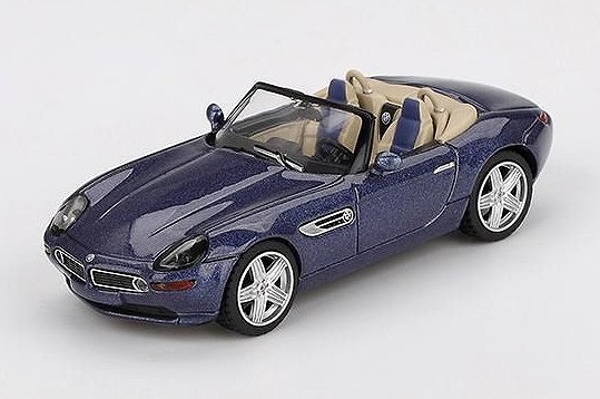 MINI GT 1/64 BMW Z8 アルピナ アルピナブルー(左ハンドル)
