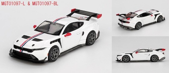 ミニカー GTD フォード マスタング GTD 2025 メタリックダークレッド