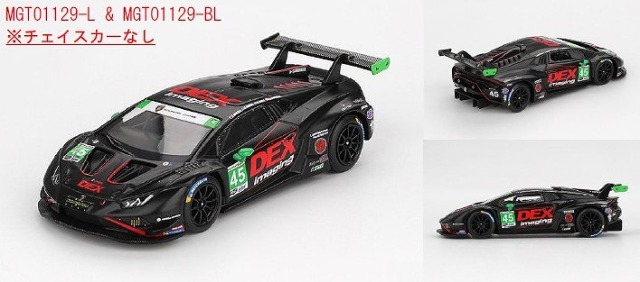 MINI GT 1/64 ランボルギーニ ウラカン GT3 EVO2 IMSA デイトナ24時間2024 #45 No.45 DEX Imaging(左ハンドル)