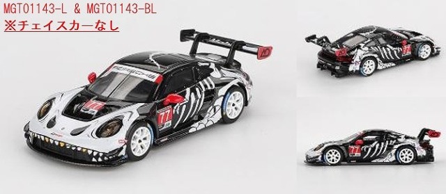 <予約 2026/1月発売予定> MINI GT 1/64 ポルシェ 911 GT3 R IMSA プチ ルマン 2025 #77 AO Racing(左ハンドル)