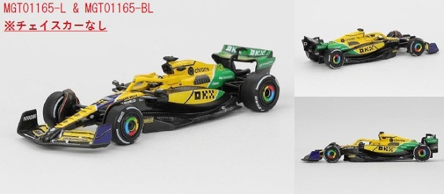 <予約 2026/5月発売予定> MINI GT 1/64 マクラーレン F1 MCL38 2024 2位入賞車#81 モナコグランプリ Oscar Piastri