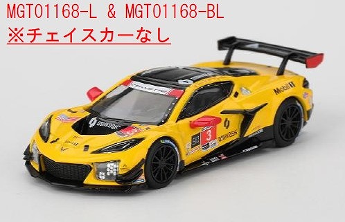 MINI GT 1/64 シボレー コルベット Z06 GT3.R IMSA デイトナ24時間 2025#3 Corvette Racing by Pratt Miller Motorsports