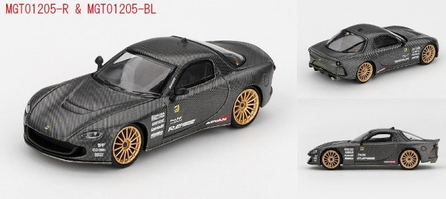<予約 2026/7月以降発売予定> MINI GT 1/64 マツダ RX-7 RE雨宮 マツキヨ 刻 3ローター NA-7チューニングカー部門 最優秀賞 東京オートサロン 2025