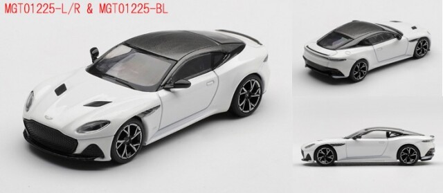 MINI GT 1/64 アストンマーチン DBS ストラタスホワイト(右ハンドル)