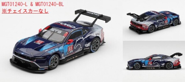 <予約 2026/9月発売予定> MINI GT 1/64 フォード マスタング GT3 IMSA デイトナ24時間 2025 優勝車#65 Ford Multimatic Motorsports(左ハンドル)