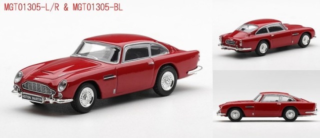 <予約 2026/10月発売予定> MINI GT 1/64 アストンマーチン DB5 フィエスタレッド(右ハンドル)