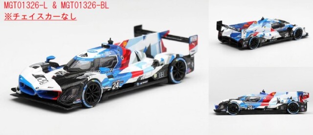 <予約 2026/11月発売予定> MINI GT 1/64 BMW M ハイブリッド V8 GTP IMSA デイトナ24時間 2024#24 BMW M Team RLL