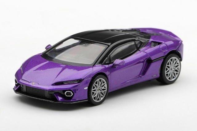 <予約 2027/4月発売予定> MINI GT 1/64 ランボルギーニ テメラリオ ヴィオラパシファエ(左ハンドル)