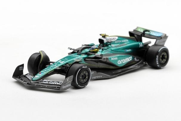 <予約 2027/4月発売予定> MINI GT 1/64 アストンマーチン AMR24 F1 2024 #14 ラスベガスグランプリ Fernando Alonso