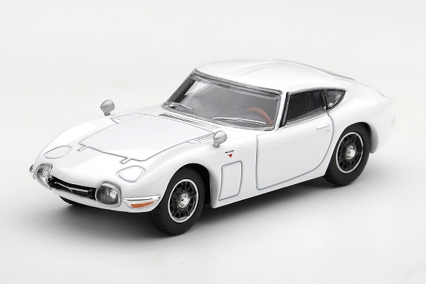 <予約 2027年2月以降入荷予定> MINI GT 1/64 Toyota 2000GT ペガサス ホワイト(右ハンドル)
