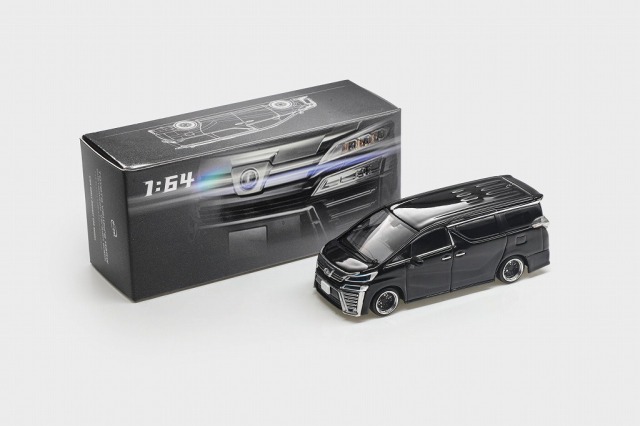 <予約 2027/2月発売予定> MODELMODEL 1/64 トヨタ ヴェルファイア カスタムバージョン ブラック
