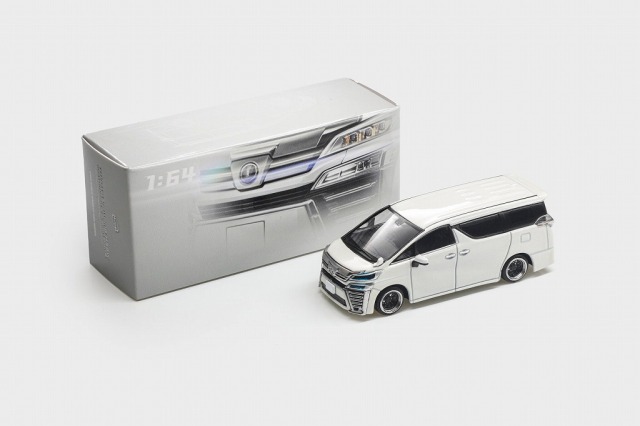 <予約 2027/2月発売予定> MODELMODEL 1/64 トヨタ ヴェルファイア カスタムバージョン ホワイト
