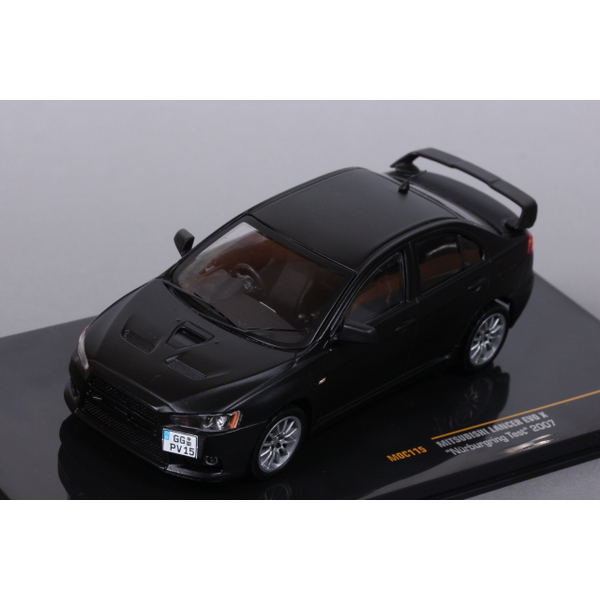 【ixo】 1/43 三菱 ランサー EVO X ニュルブルクリンク テスト2007