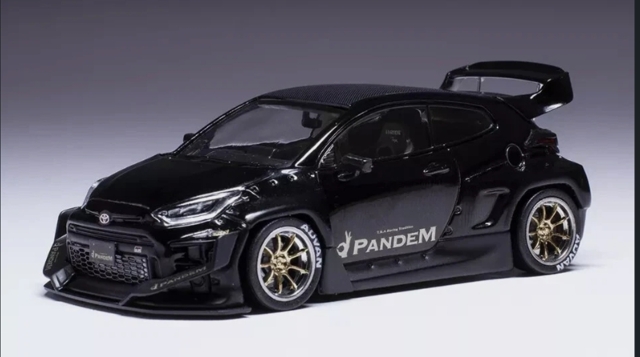 ixo 1/43 Pandem GR YARIS ブラック