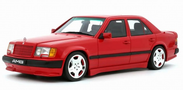 OTTO 1/18 メルセデスベンツ 300 E 6.0 AMG 1987 (レッド) 世界限定 999個