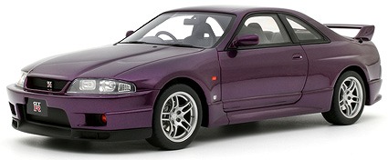 OTTO 1/18 日産 スカイライン GT-R (R33) Vスペック 1995 (パープル)　世界限定 2,000個