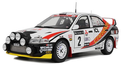 <予約 2025/11月発売予定> OTTO 1/18 三菱 カリスマ GT Gr.A RAC ラリー 1997 #2 世界限定 2,000個