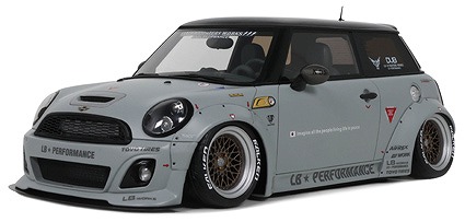 <予約 2026/5-6月発売予定> OTTO 1/18 LB★WORKS LB Nation MINI クーパー R56 2015 (グレー)