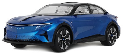 <予約 2026/5-6月発売予定> OTTO 1/18 アルピーヌ A390 ベータ 2024 (ブルー)