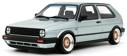 <予約 2026/1月下旬発売予定> OTTO 1/18 フォルクスワーゲン ゴルフ II GTI "STANCE" 1991 (グリーン) 限定生産品
