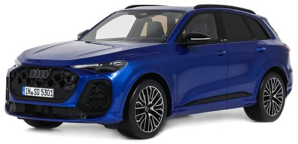 <予約 2026/9-10月発売予定> OTTO 1/18 アウディ SQ5 TFSI 2024 (ブルー) 限定生産品